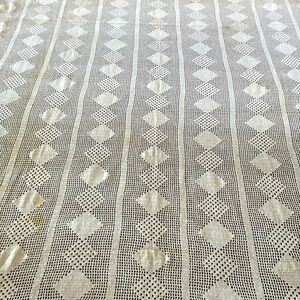 Vintage crochet tablecloth